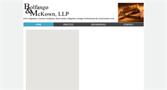 Desktop Screenshot of bolfangomckown.com